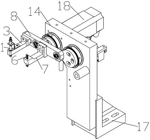 The method and its mechanism of taking material and testing the integrated structure and the silicon wheat sorting machine