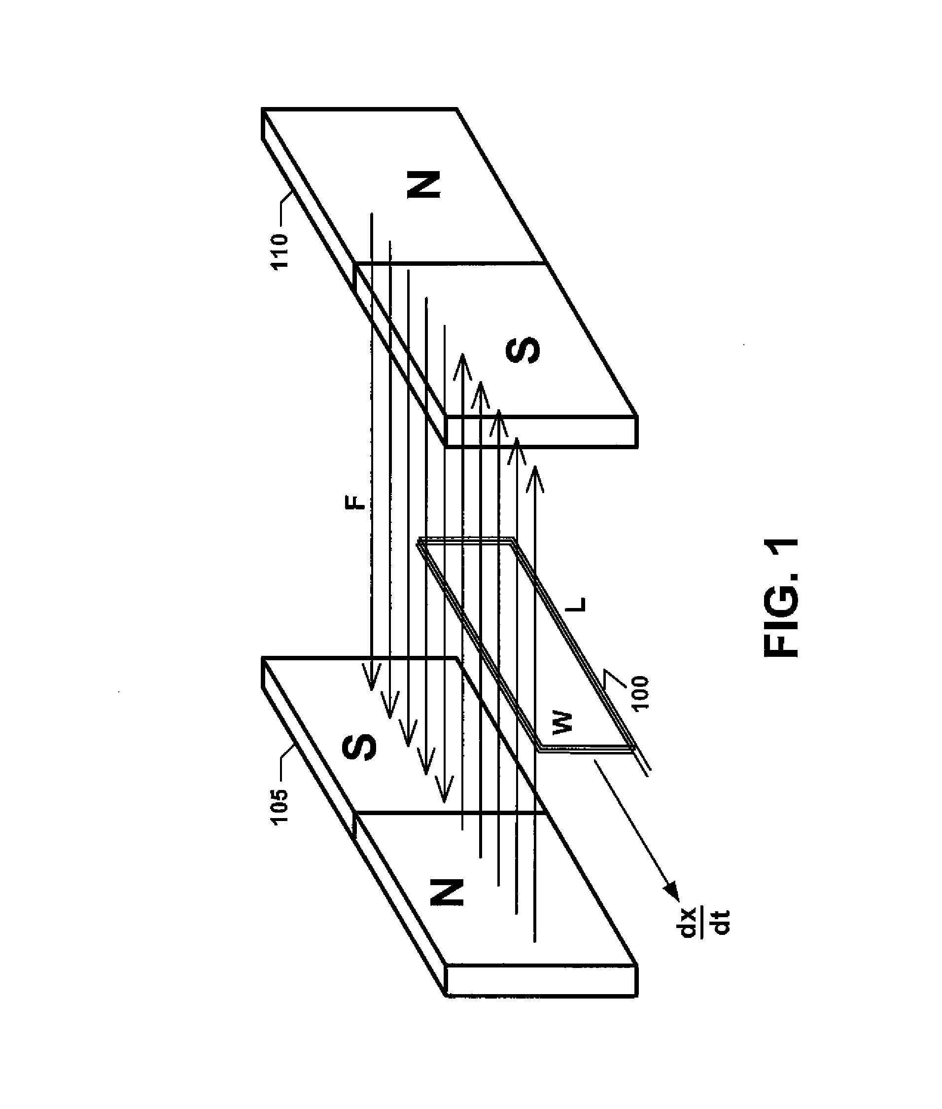 System and method for harvesting electrical energy by linear induction