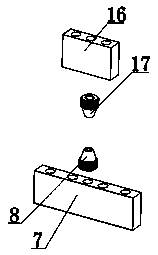 A shell breaking treatment device for agricultural waste drip irrigation pipes