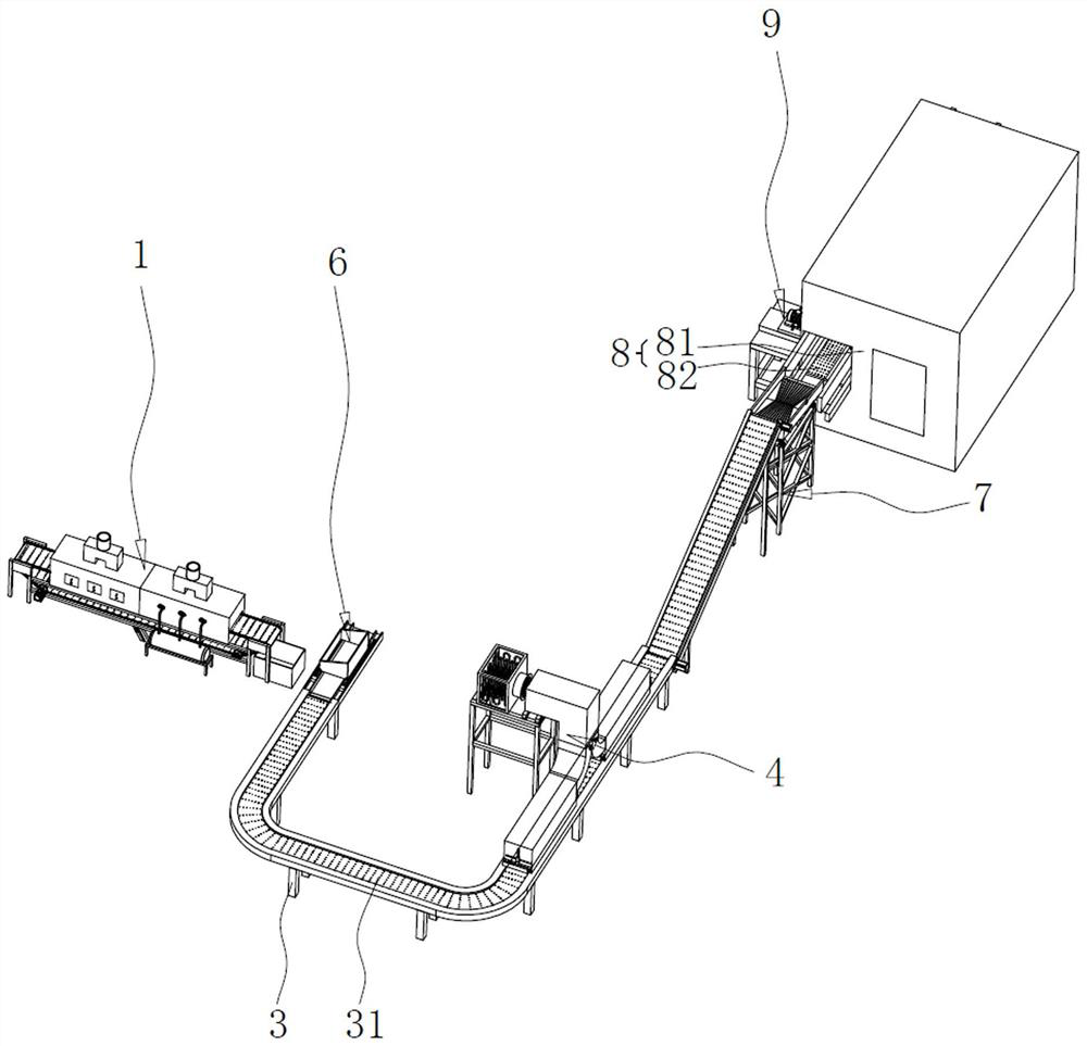 Diced vegetable processing and production equipment