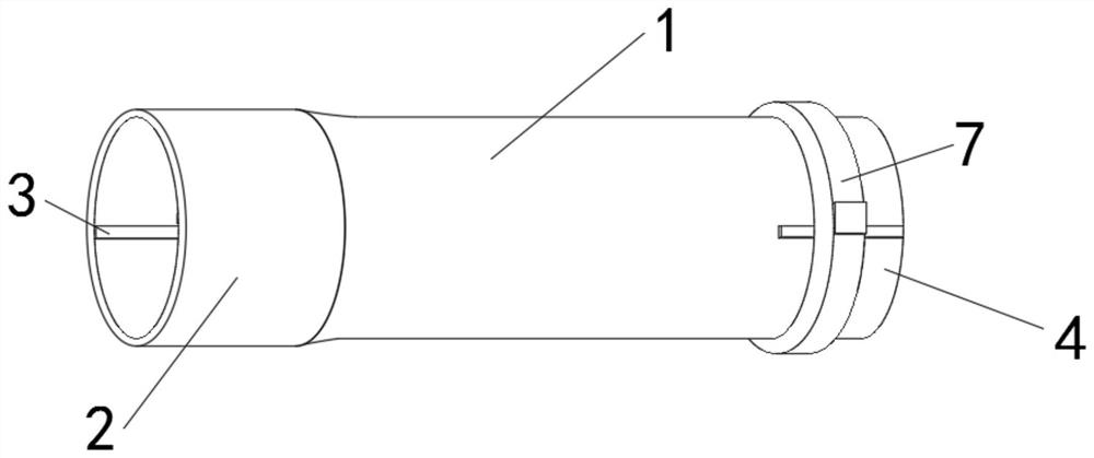 Novel PVC pipe and processing method thereof