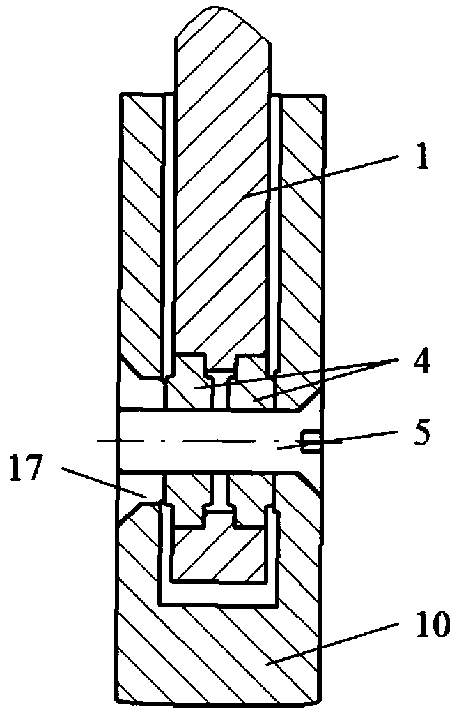 Longitudinal unfolding mechanism of missile folding rudder surface