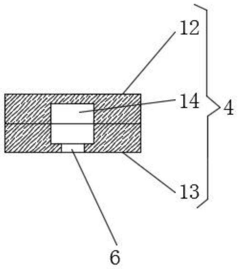 Winding and fixing structure for non-woven fabric paper