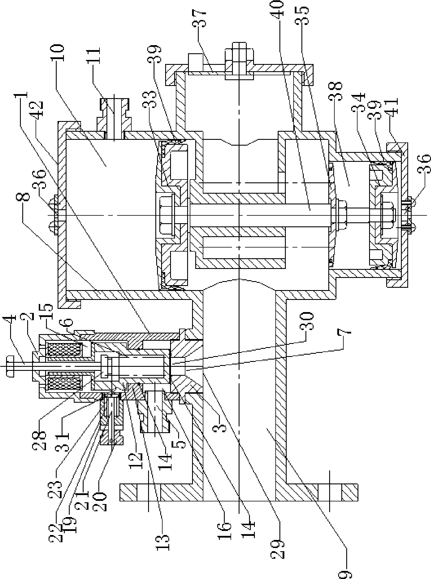 Security induction valve and security buffering two-purpose valve employing the same