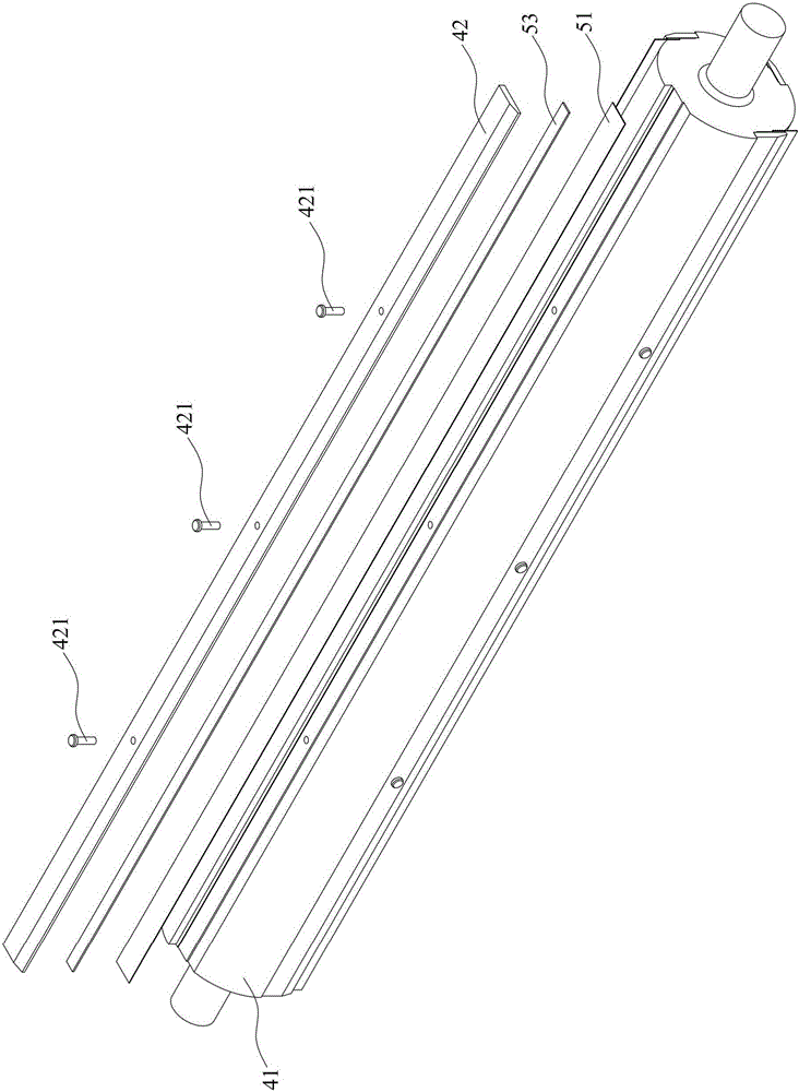 Composite blade set and cutting mechanism used therefor