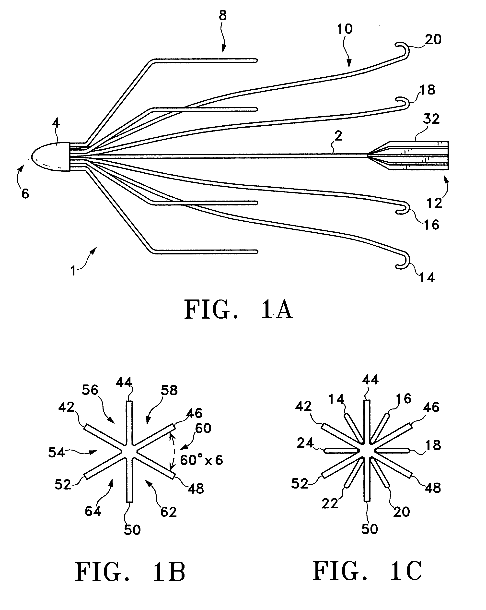 Non-entangling vena cava filter