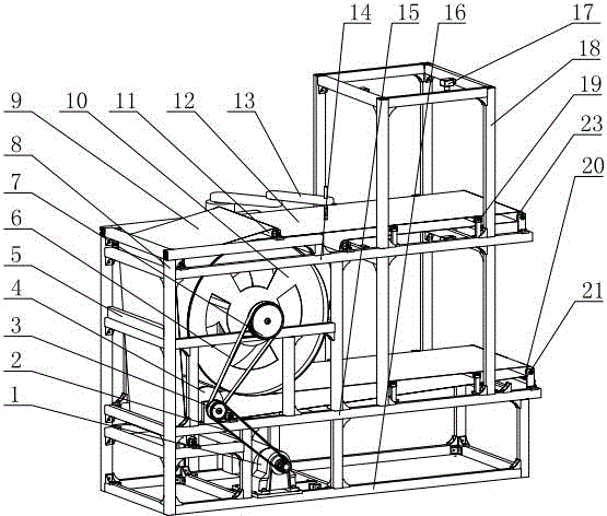 Worm-eaten sunflower seed sorting unit