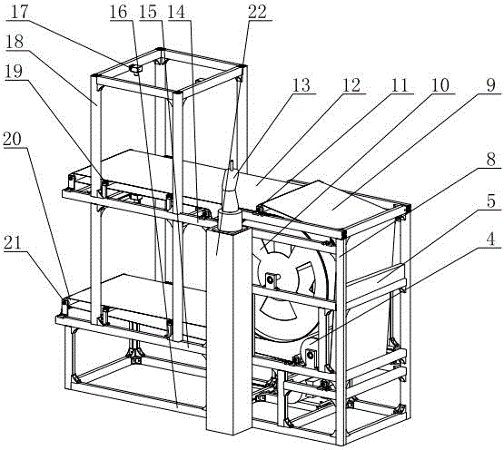 Worm-eaten sunflower seed sorting unit