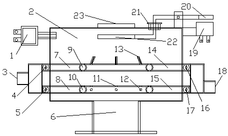 Gasifying method for biomass gasifier and hearth air intake device