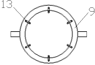 Gasifying method for biomass gasifier and hearth air intake device