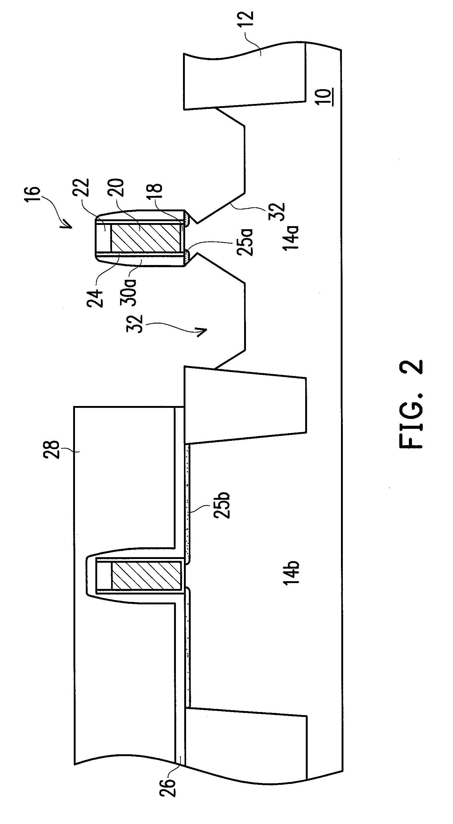 Method for fabricating first and second epitaxial cap layers