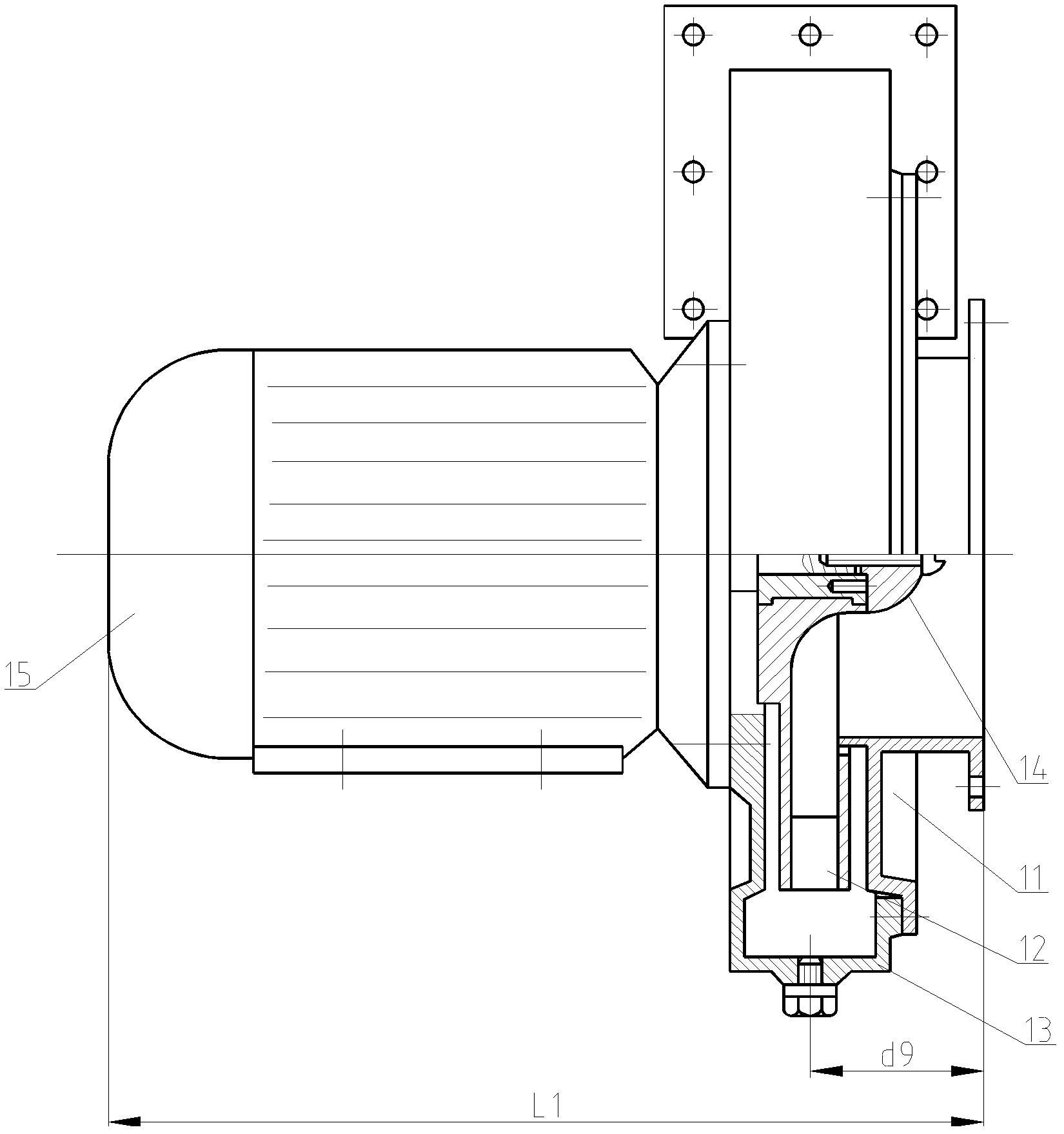 Low-noise forward multi-wing centrifugal blower