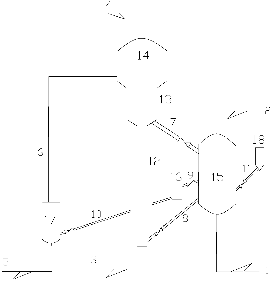 Method and apparatus for removing sulfur oxides and/or nitrogen oxides from catalytic cracking regeneration flue gas