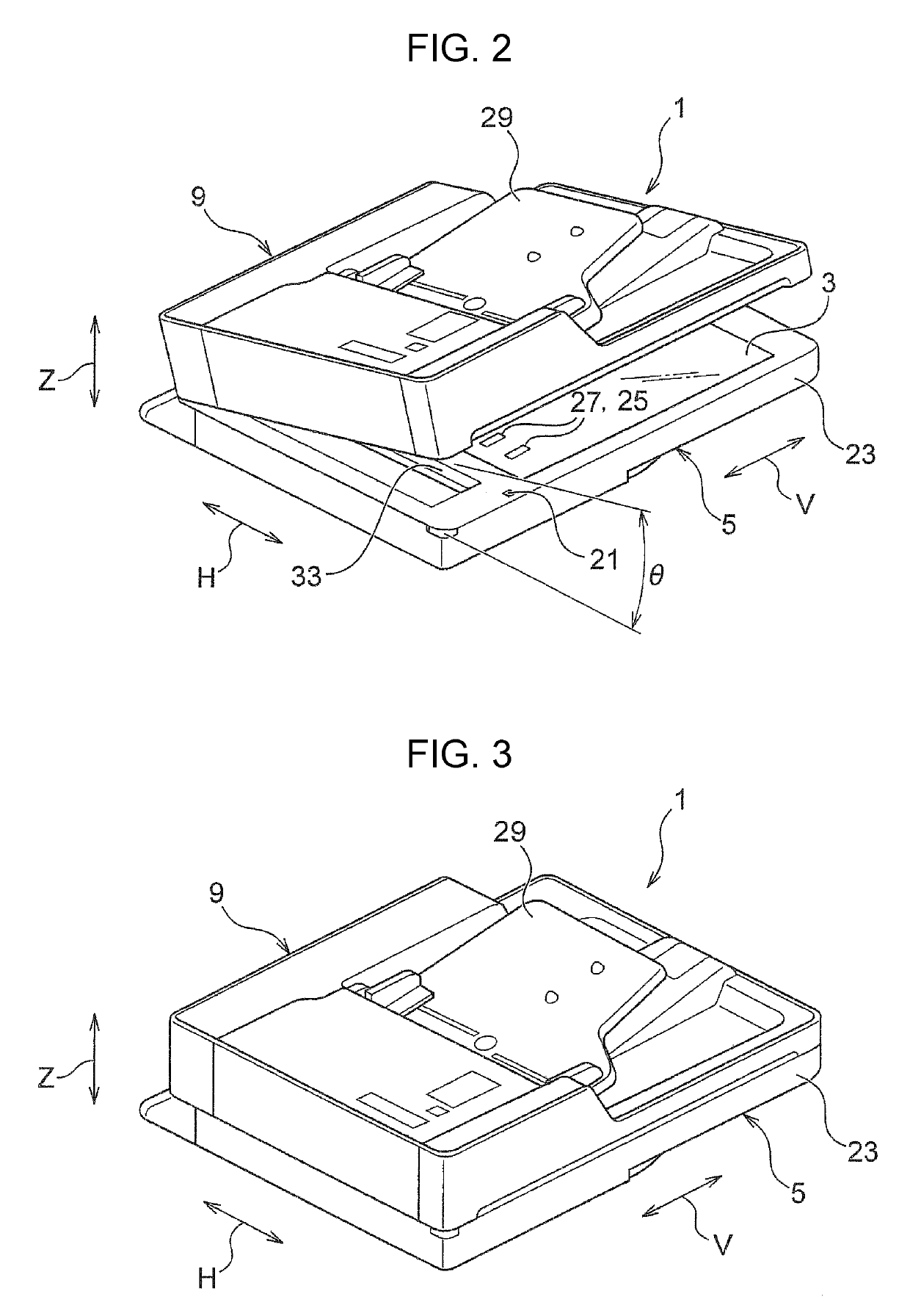 Image reading apparatus and processing device with specific assembly for cover open/close determination