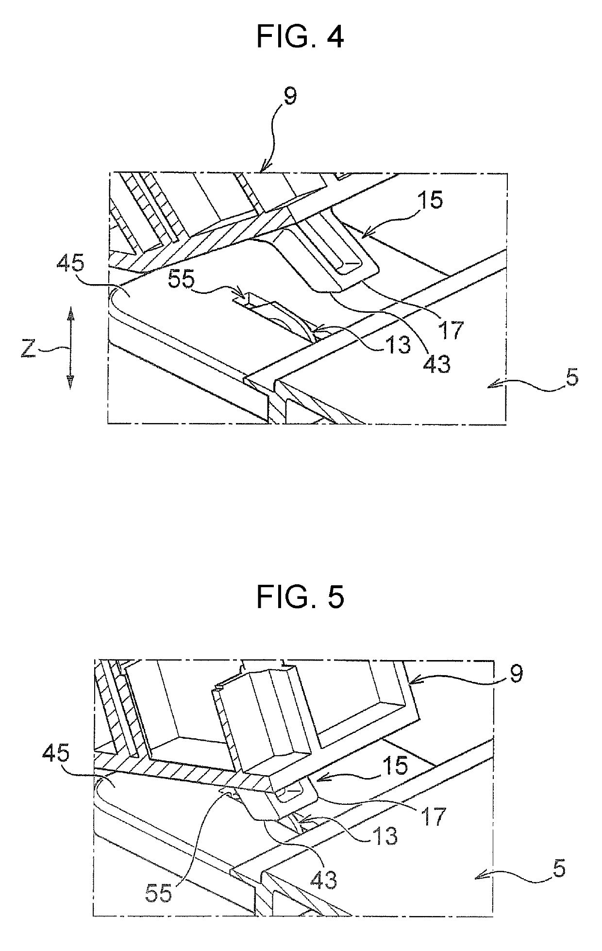 Image reading apparatus and processing device with specific assembly for cover open/close determination