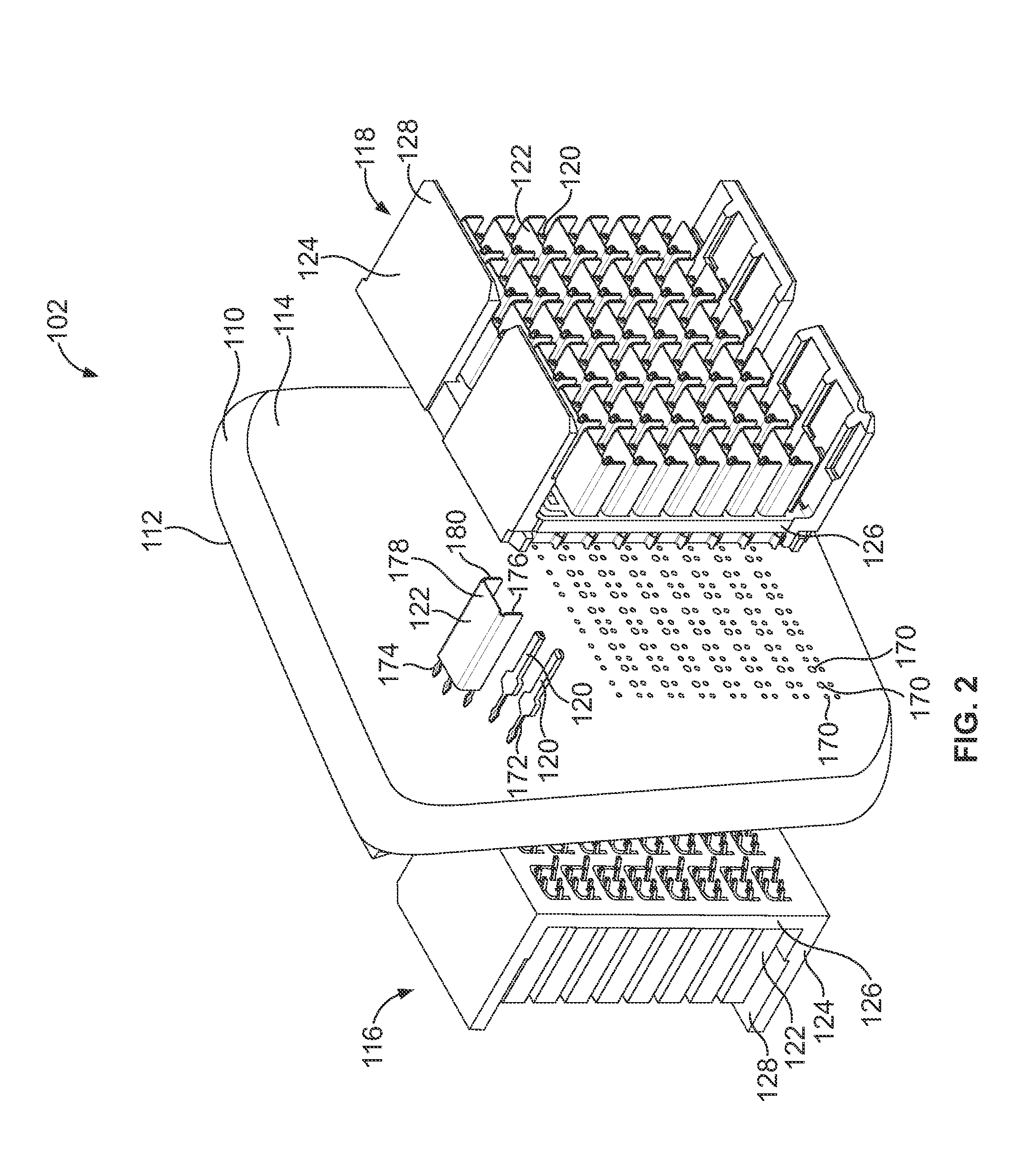 Midplane Orthogonal Connector System