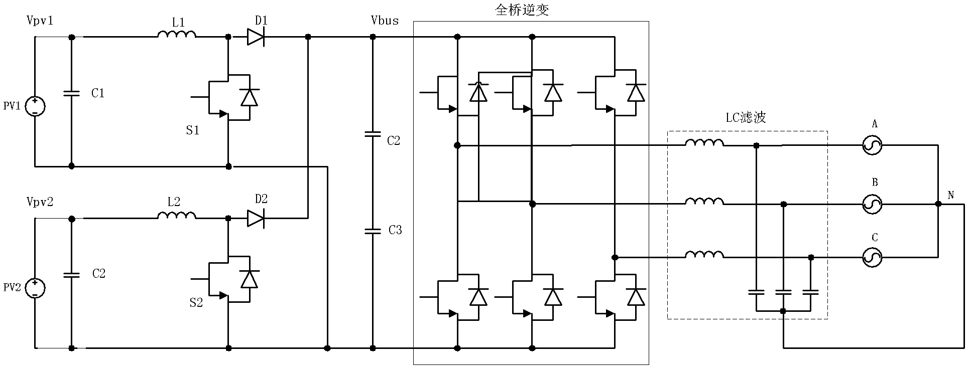 Maximum power point tracking control method for photovoltaic inverter