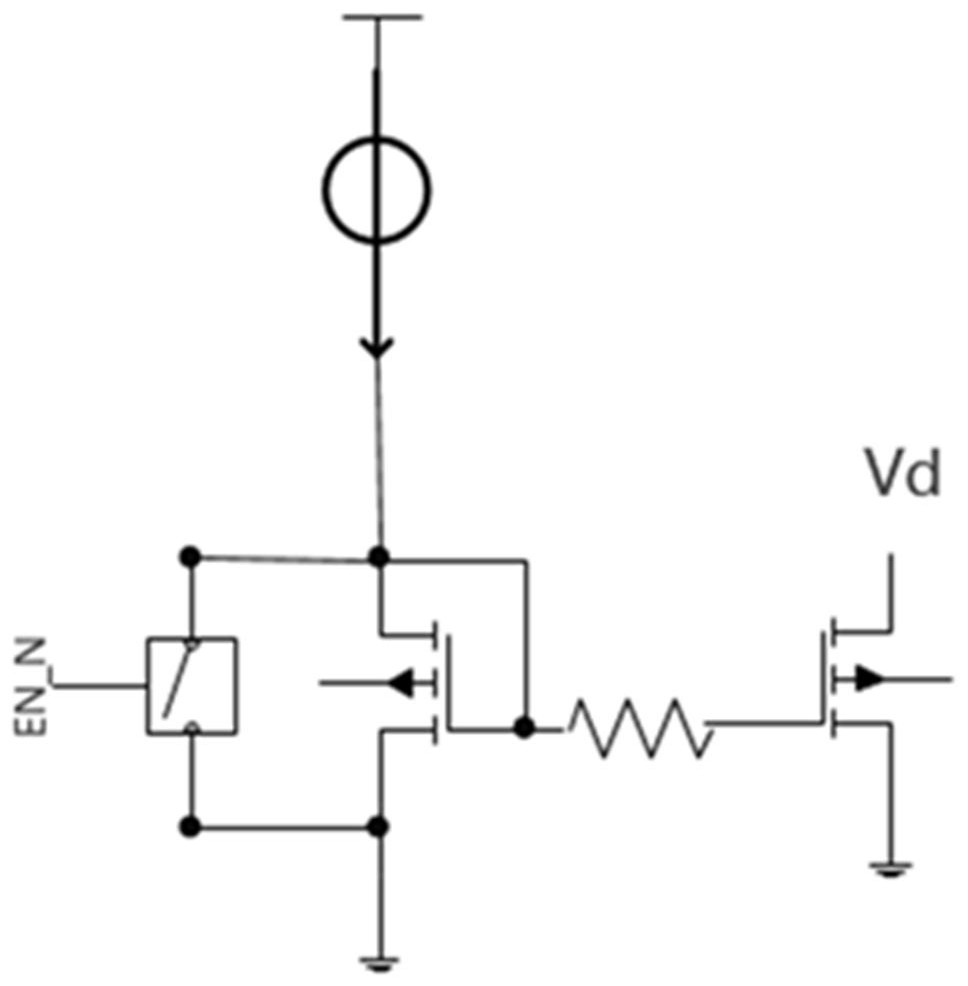 Low-leakage amplifier biasing circuit