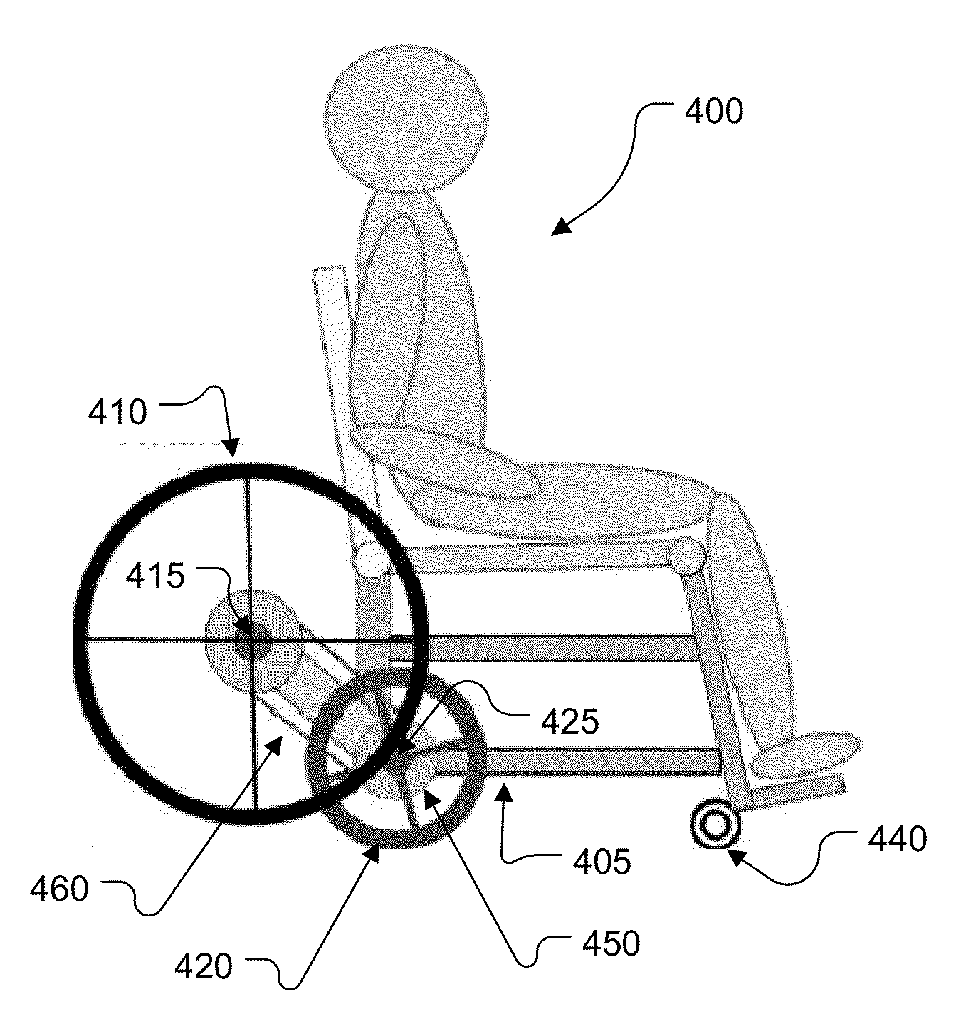 Manual wheelchair system for improved propulsion and transfers