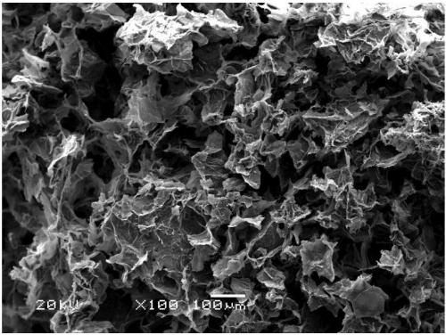 Nano cellulose cross-linked graphene/chitosan aerogel as well as preparation method and application thereof