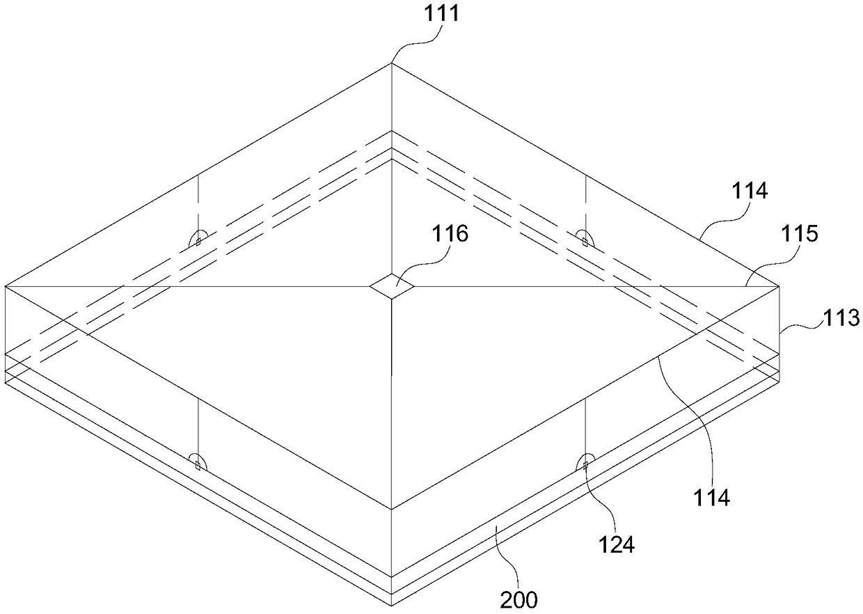 Totally closed monitoring device for precision change of weighing lysimeter and evapotranspiration determining system