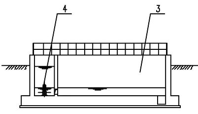 Device for removing oil slick from turbid circulating water and recovering circulating water in aluminum processing industry