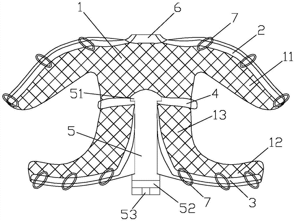 Sectioned degradable plugging device