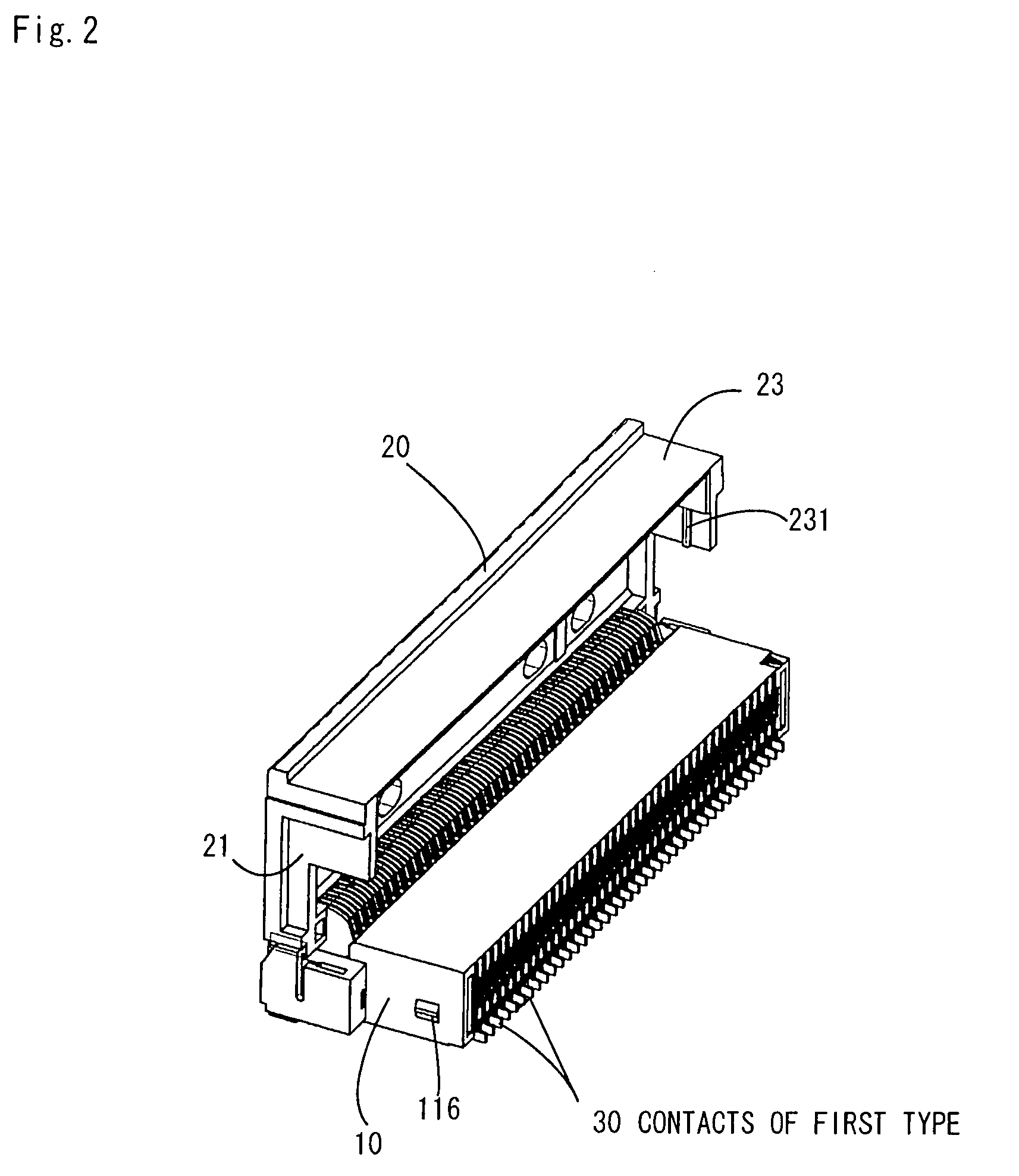 Connector for flexible substrate