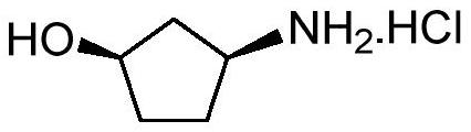 Method for preparing (1R, 3S)-3-aminocyclopentanol hydrochloride