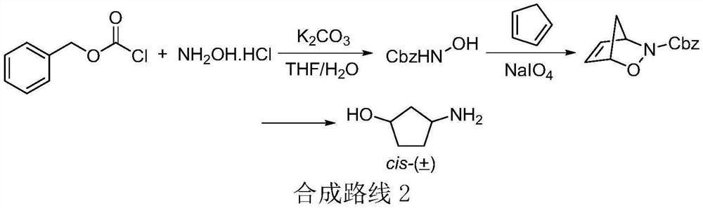 Method for preparing (1R, 3S)-3-aminocyclopentanol hydrochloride