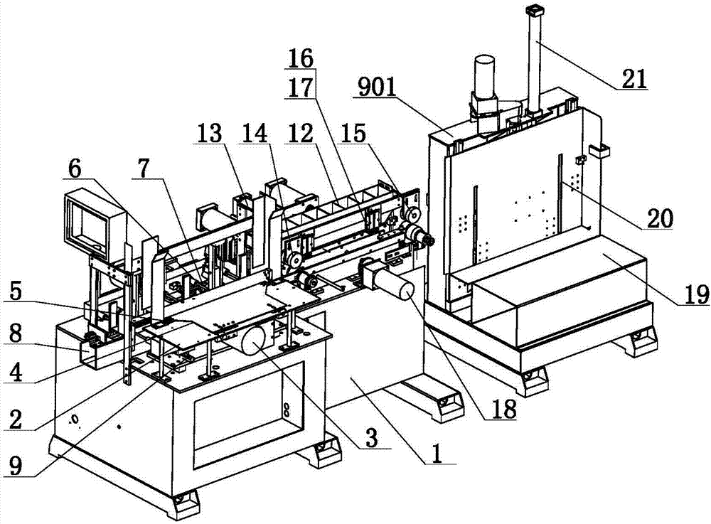 Wood board bolt processing method