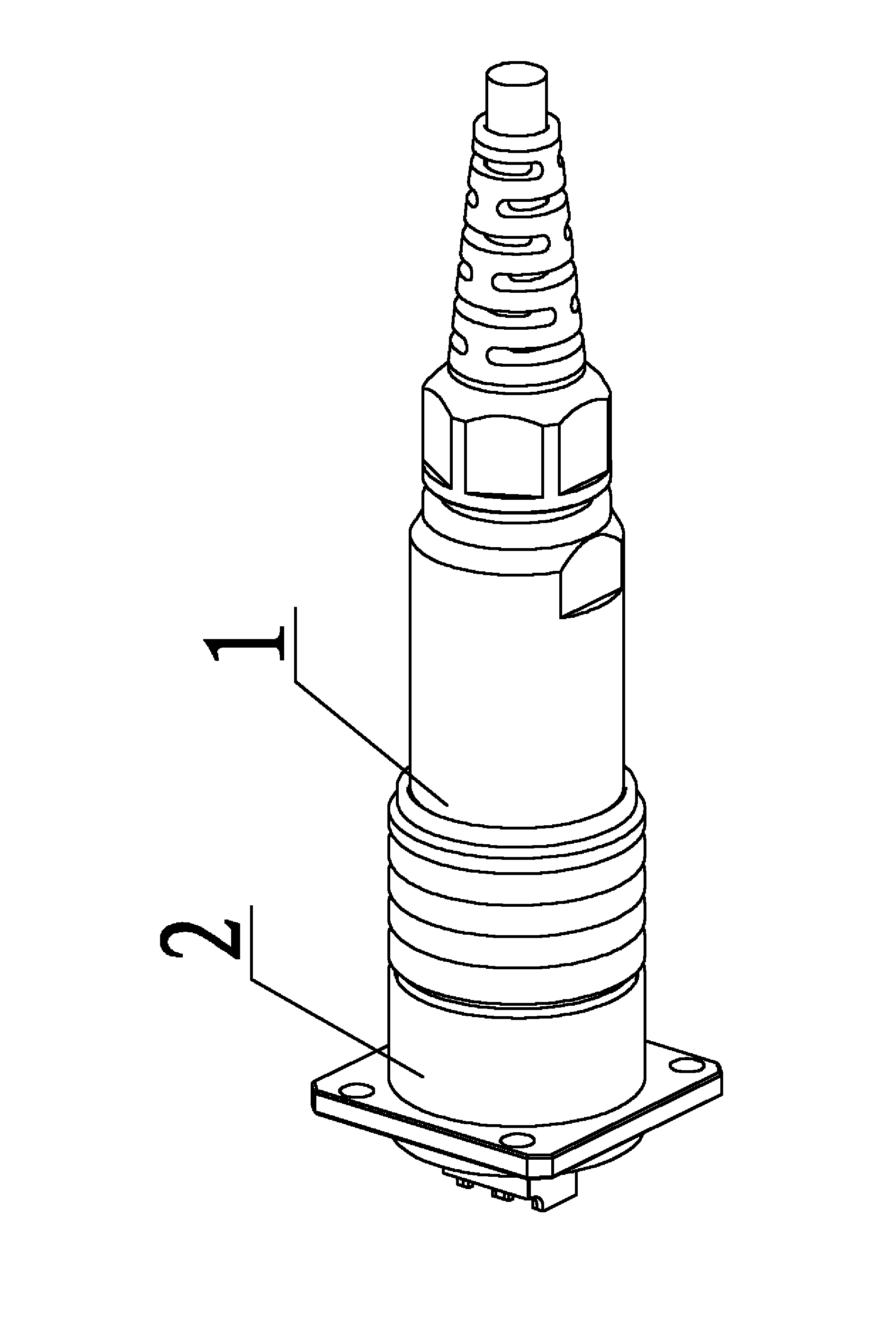 DLC (Data Link Control) optical fiber connector assembly and plug thereof