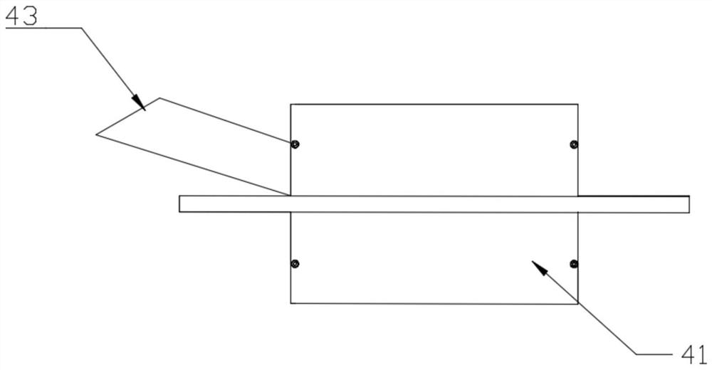 Pressure device for scrapped defective products