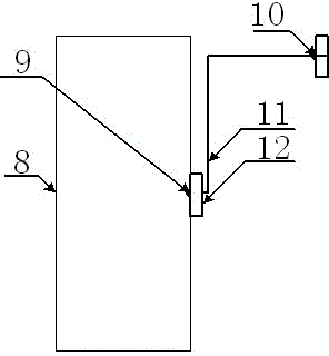 Pulse current based oil well casing cathode protection system and electrode arrangement method thereof