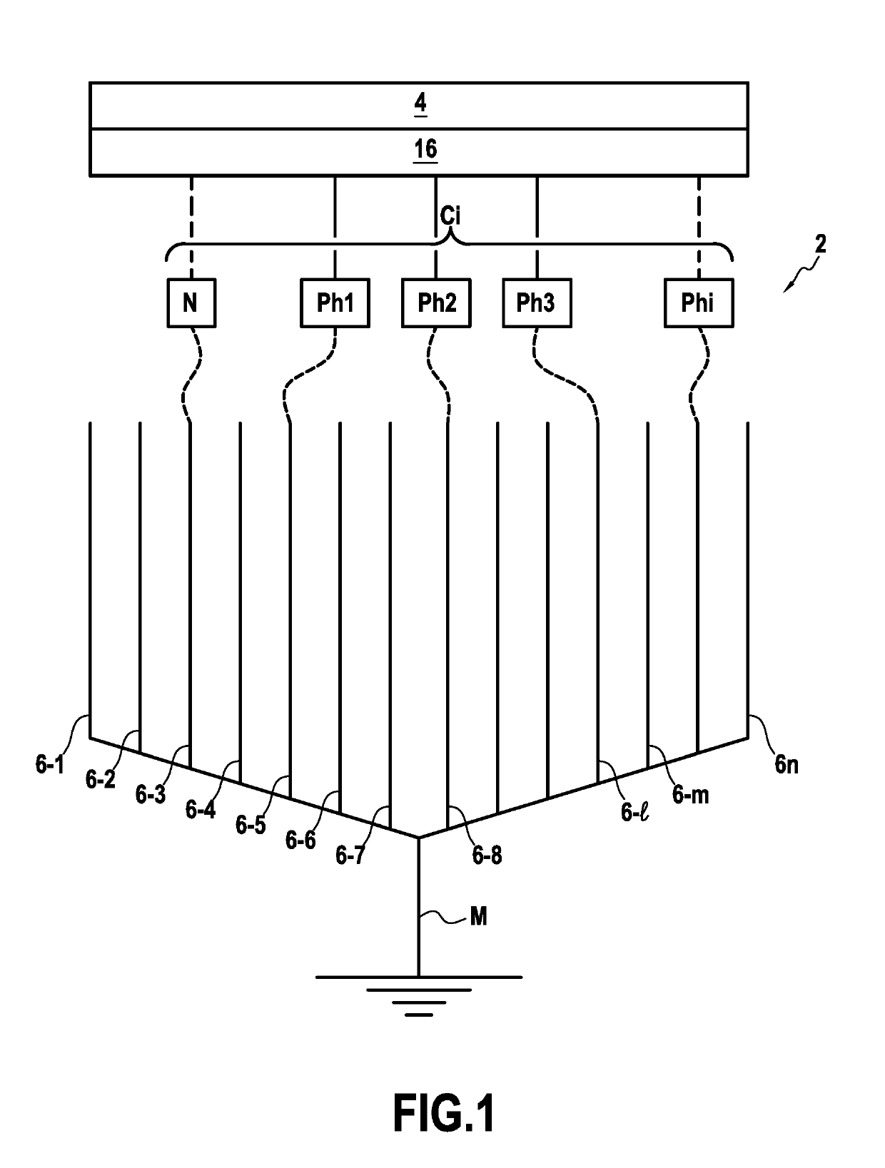 Electrical Installation For An Electric Trace Heating System For A Metal Pipe For Transporting Fluids And Electric Trace Heating Method For Such A Pipe