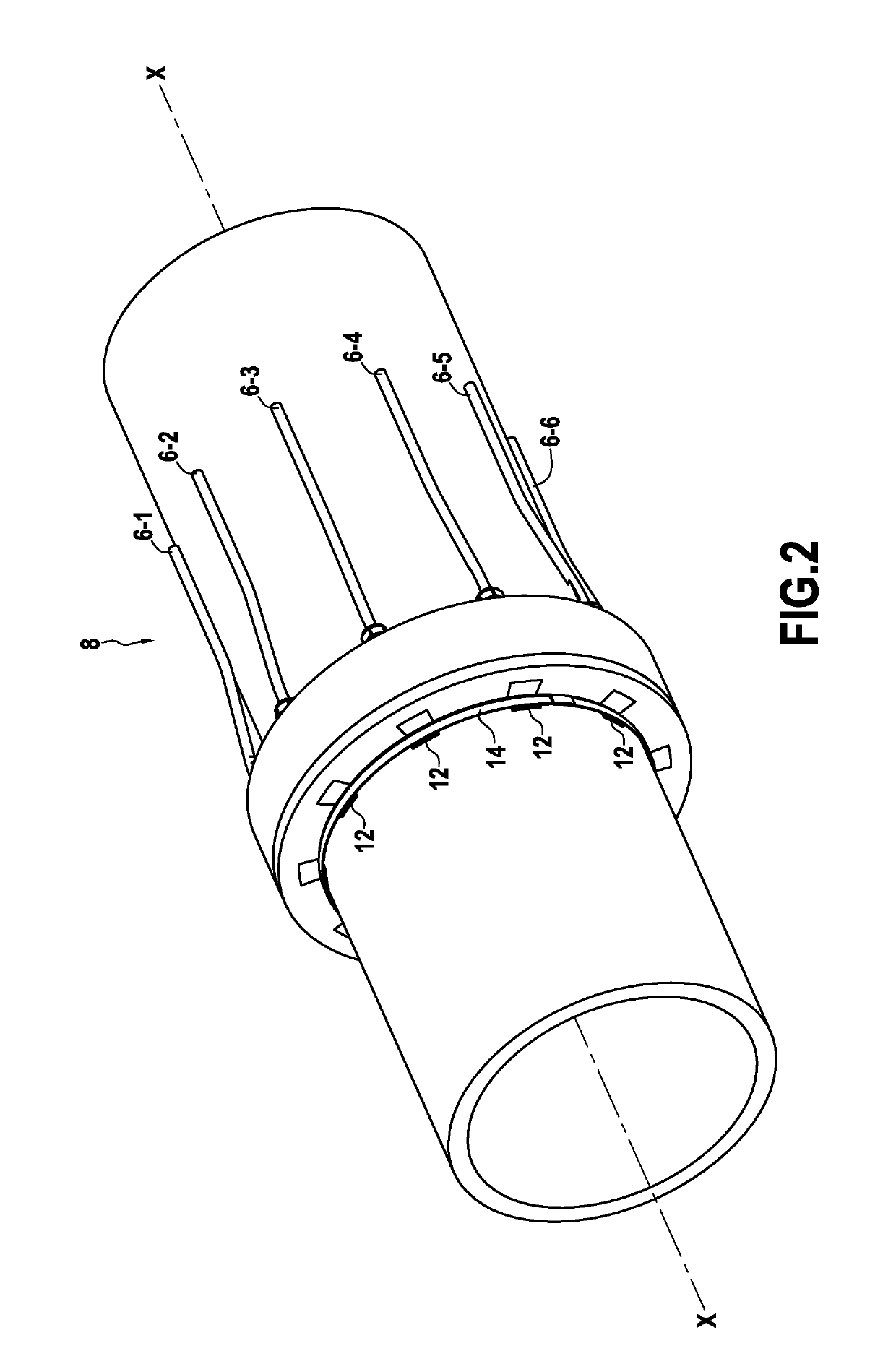 Electrical Installation For An Electric Trace Heating System For A Metal Pipe For Transporting Fluids And Electric Trace Heating Method For Such A Pipe