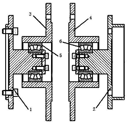 Alignment device for long-distance drum-shaped gear transmission dial indicator in confined space