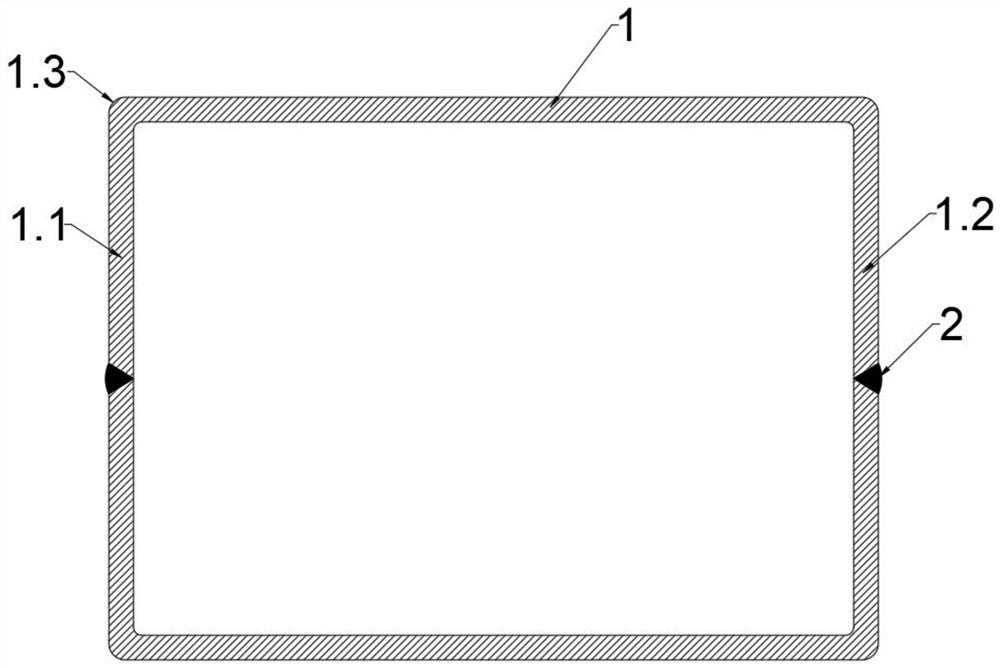 Steel structure box-type column beam and manufacturing method thereof