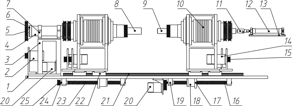 Multi-stage sleeve shaft transmission device