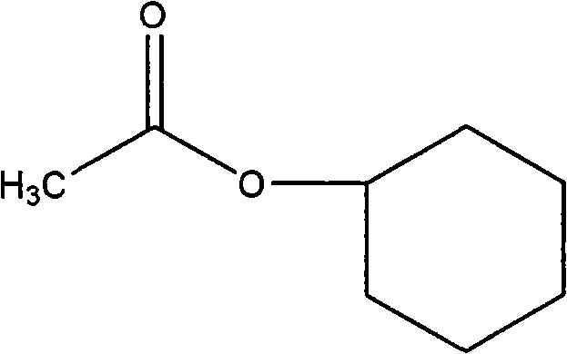 Synthesis process for cyclohexyl acetate