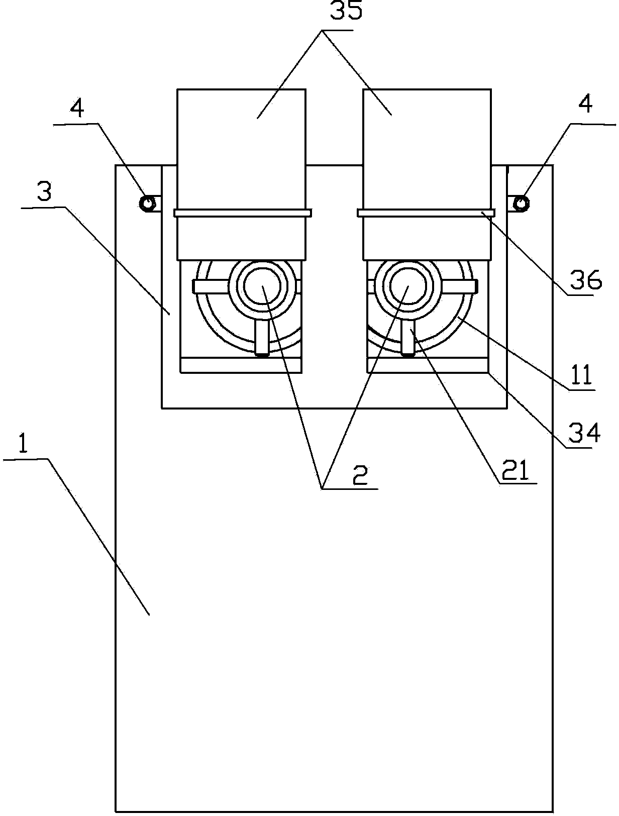 Cake discharge protective structure of spiral oil press