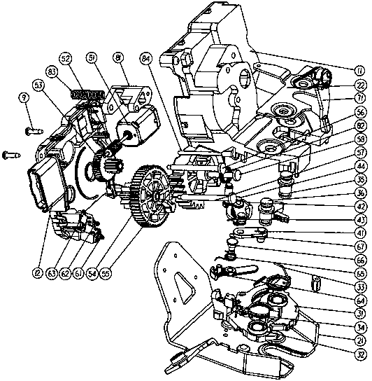 Electric suction lock