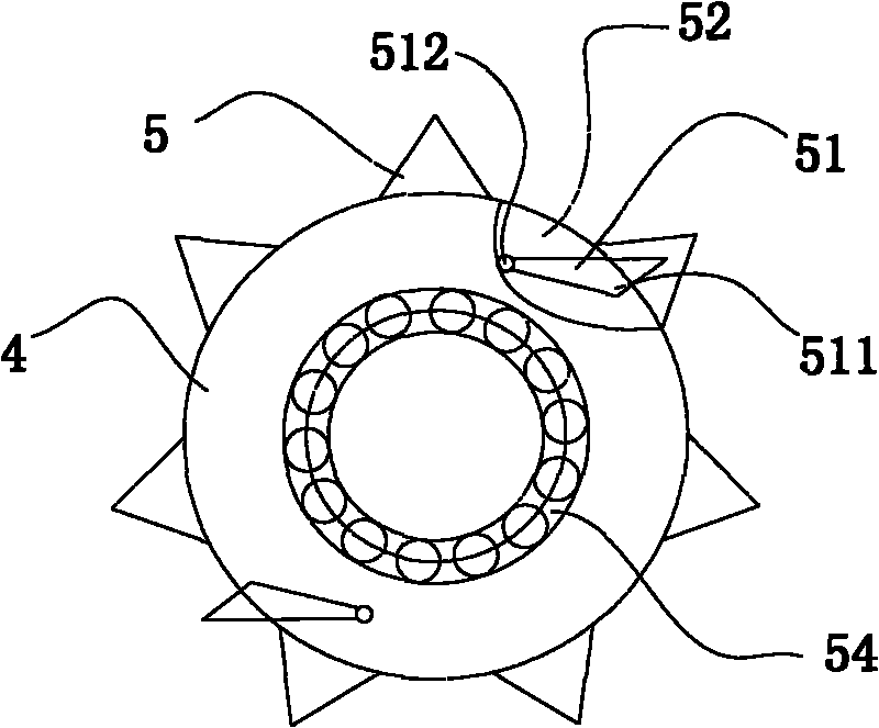 Rear axle assembly of bicycle