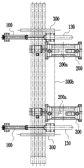 Casing stacking and arrangement unit