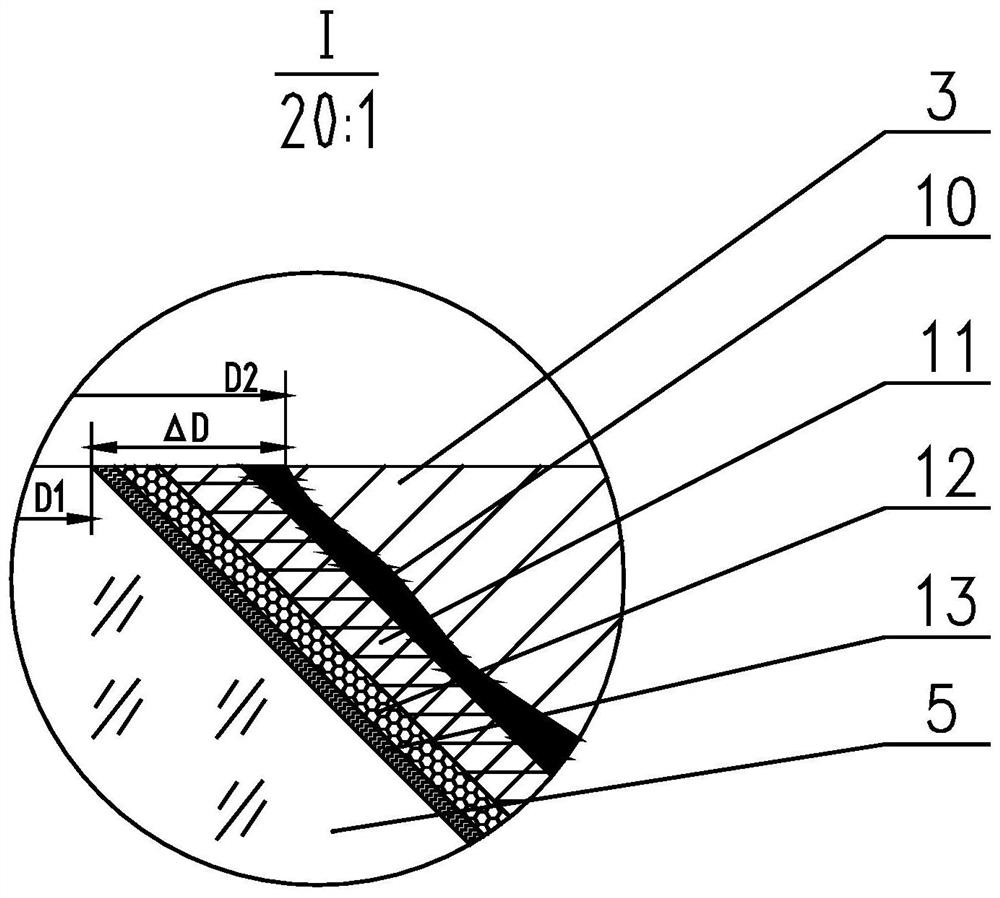 A method for adjusting the step difference of glass observation window on the side wall of a high-speed wind tunnel