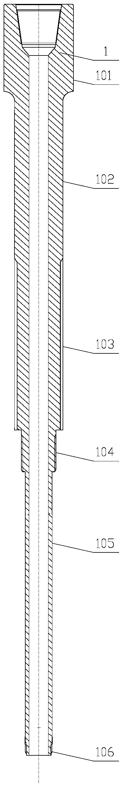 Device for improving oil and gas well drilling speed