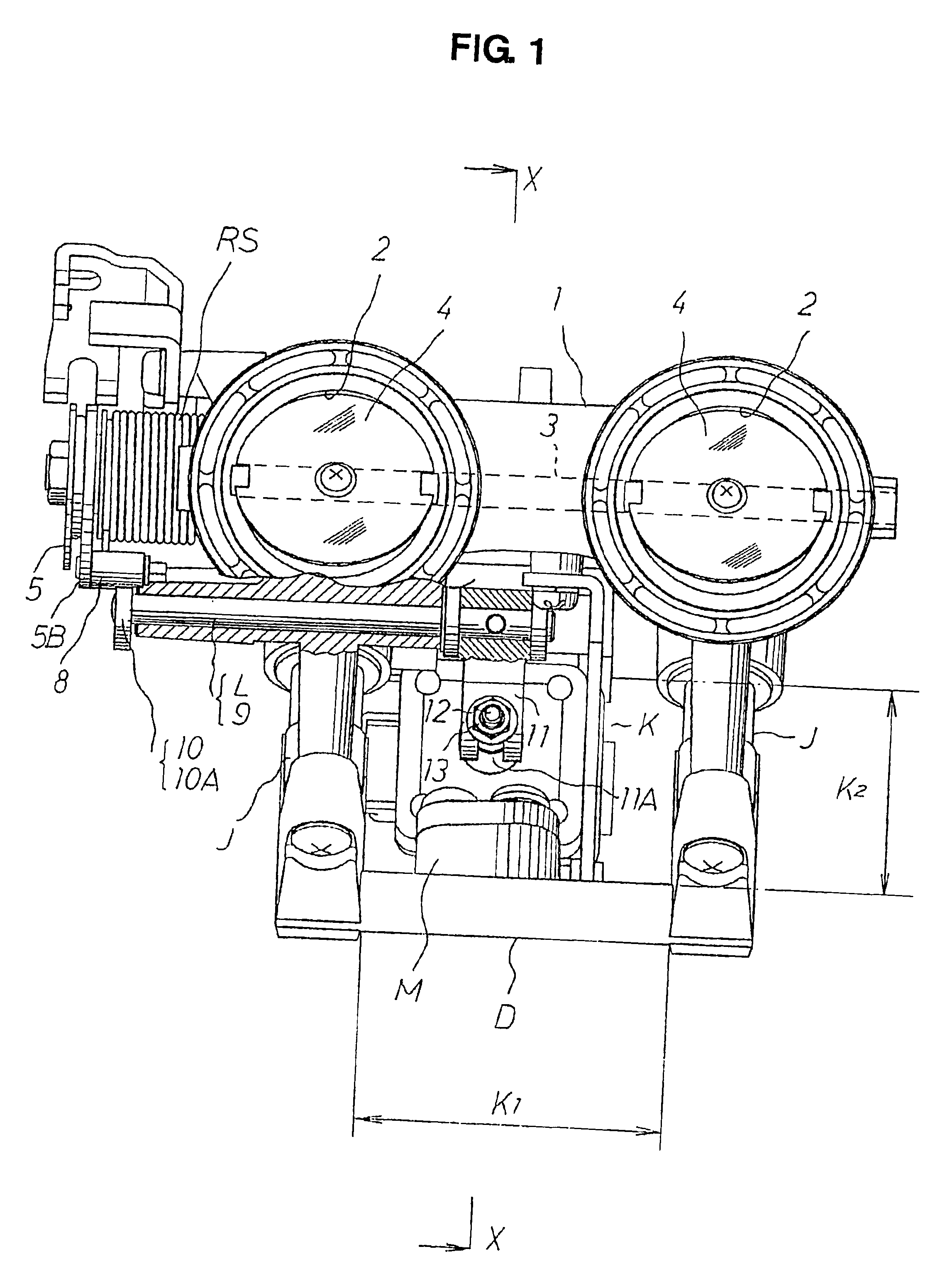Idle speed control apparatus in throttle body