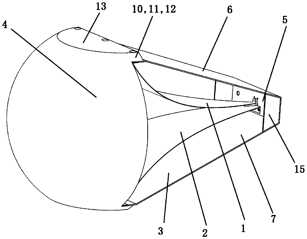 Lens type ultra-wide spectrum electromagnetic pulse radiating antenna and antenna array