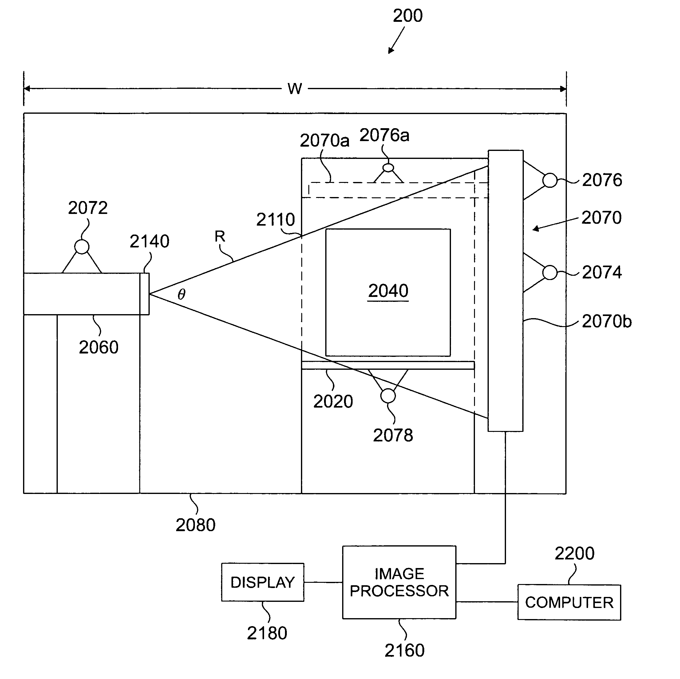 Dual energy radiation scanning of contents of an object
