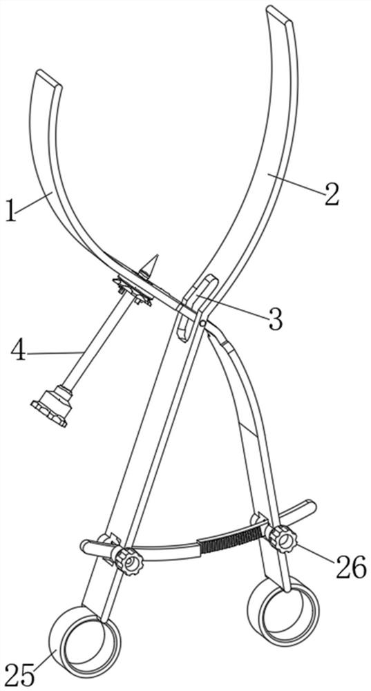 A kind of femoral trochanter reduction device